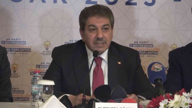 İ̇bb Ak Parti Grup Başkan Vekili Göksu: "(Chp’li) Belediyelerin Çok Büyük Bir Algı Süreci Yönettiğini Görüyoruz"