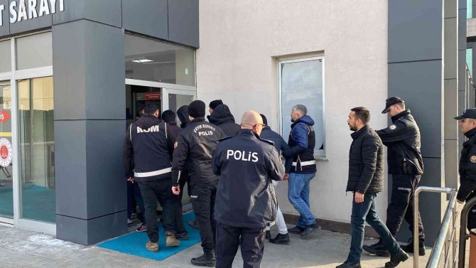‘Joker’ Operasyonu Şüphelileri Adliyeye Sevk Edildi