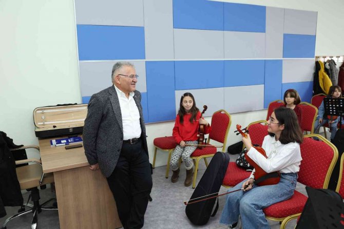 Büyükkılıç, Kaymek Akademide İ̇ncelemelerde Bulundu
