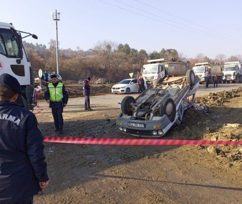 Kütahya’nın Tavşanlı İlçesinde Trafik Kazası: 2 Yaralı