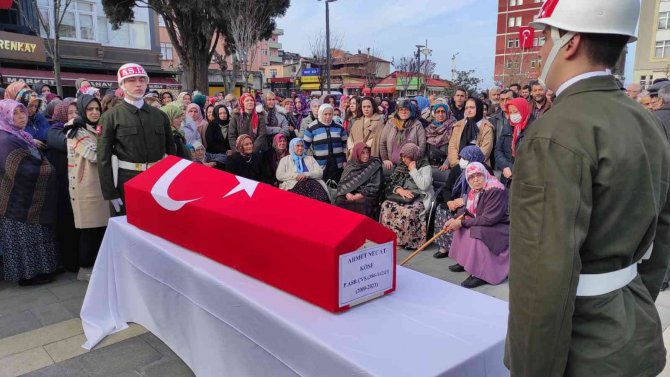 Trafik Kazasında Hayatını Kaybeden Yedeksubay Son Yolculuğuna Uğurlandı