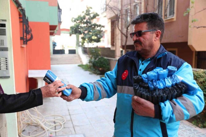 Merkezefendi’de 20 Milyon 160 Bin Adet Atık Poşeti Dağıtıldı