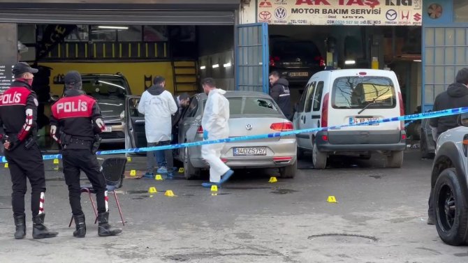Ümraniye’de Oto Sanayide Silahlı Dehşet: 1 Ölü, 6 Yaralı