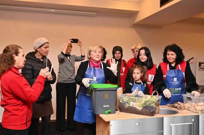 Balıkesir’de ‘Mutfakta Sıfır Atık Projesi’ Başladı