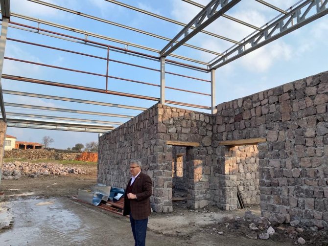 Aigai Müze Ve Turist Karşılama Merkezi Yükseliyor