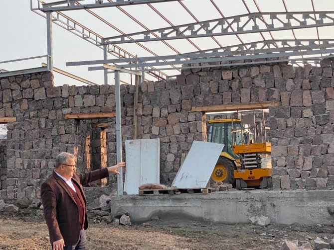 Aigai Müze Ve Turist Karşılama Merkezi Yükseliyor