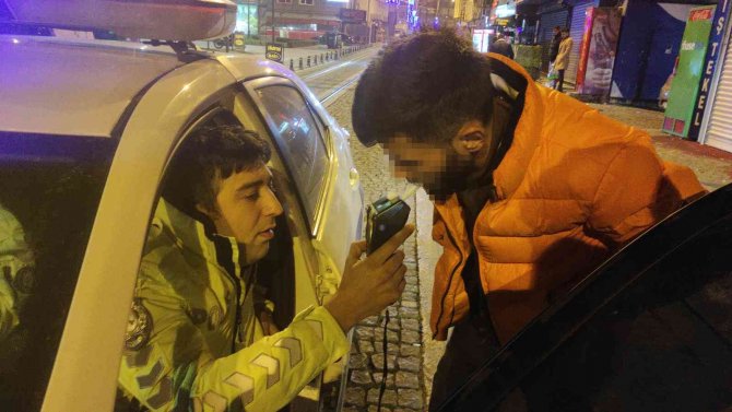 Alkollü Yakalanan Sürücünün Ehliyetine El Konuldu