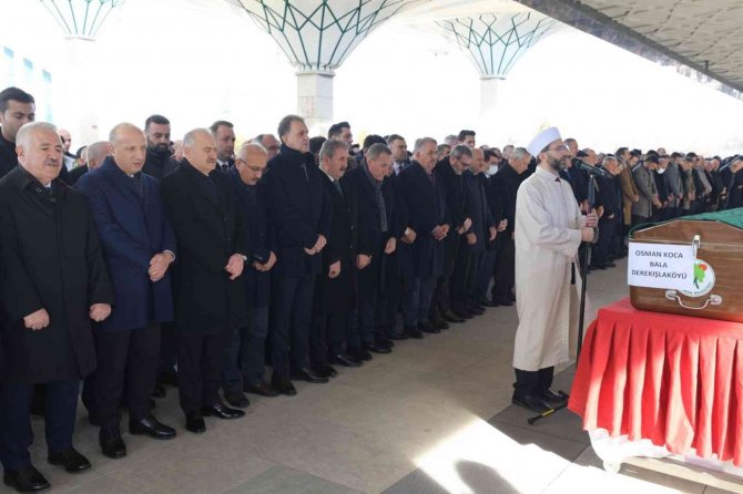 Ankaragücü Başkanı Faruk Koca’nın Babası Osman Koca Son Yolculuğuna Uğurlandı