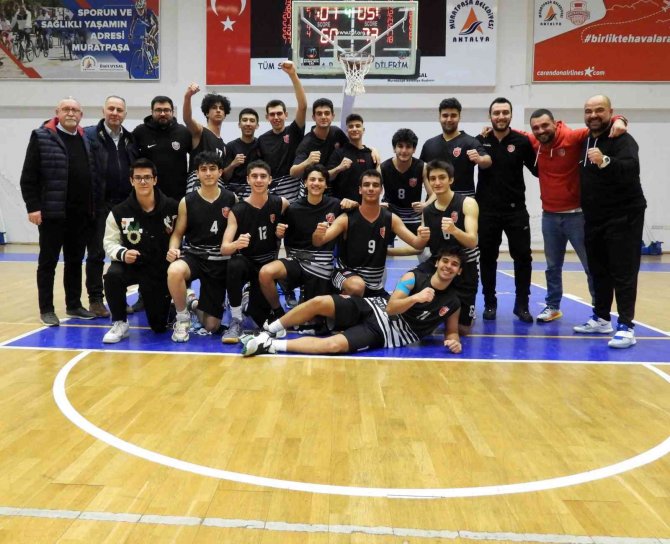 Kepez’in U18 Basketbol Takımı, Türkiye Şampiyonası’na Katılma Bileti İçin Parkeye Çıkacak