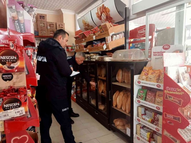 Bilecik’te Zabıtadan 5 Tl’ye Ekmek Satan Fırınlara Tutanak