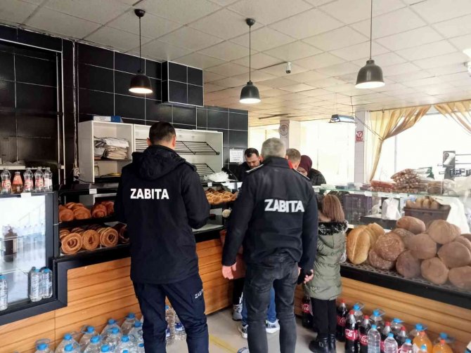 Bilecik’te Zabıtadan 5 Tl’ye Ekmek Satan Fırınlara Tutanak