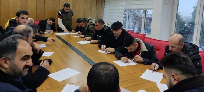 Elazığ’da Avcı Adaylarına Yönelik Sınav