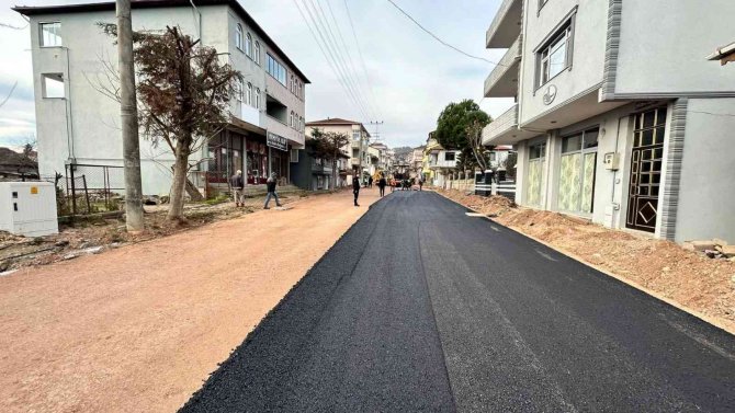 Akmeşe Menderes Caddesine Estetik Dokunuş