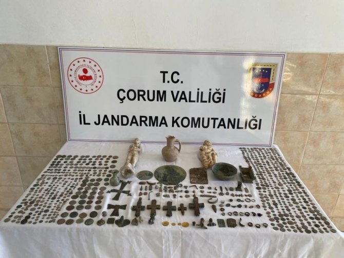 Tarihe Sahip Çıkan Jandarma 774 Tarihi Eseri Müzeye Kazandırdı