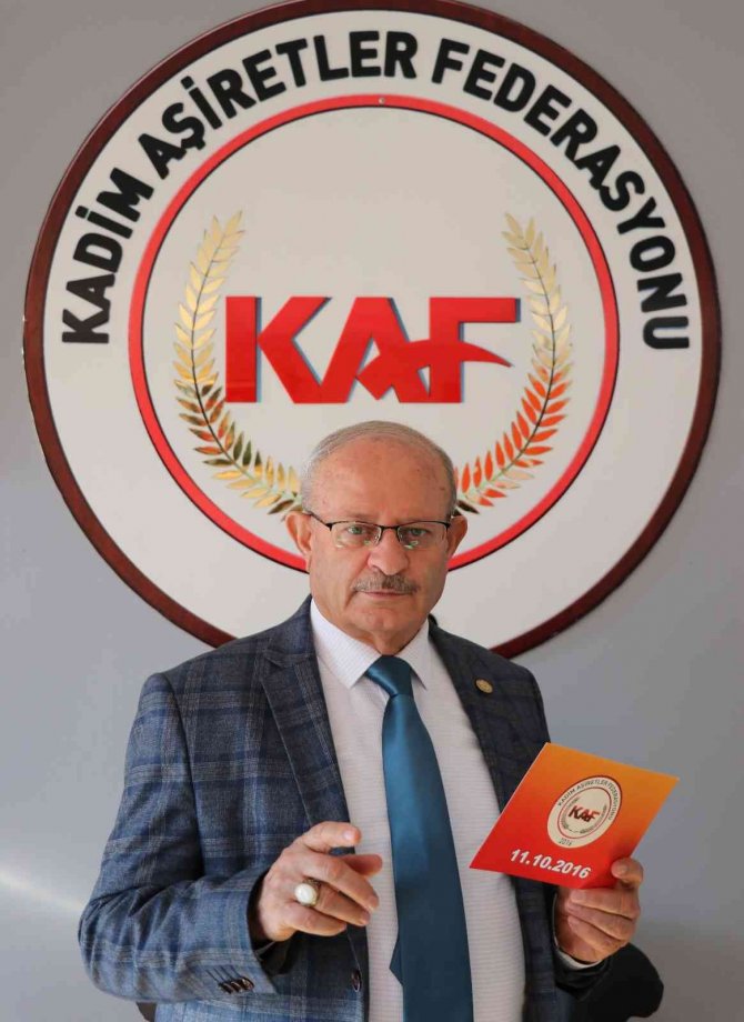 Kaf Başkanı Aslan’dan Teşekkür Mesajı