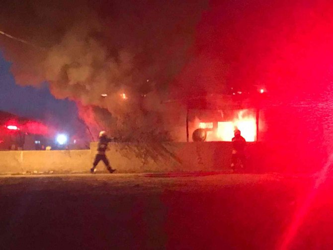 Konya’da Müstakil Ev Alev Alev Yandı