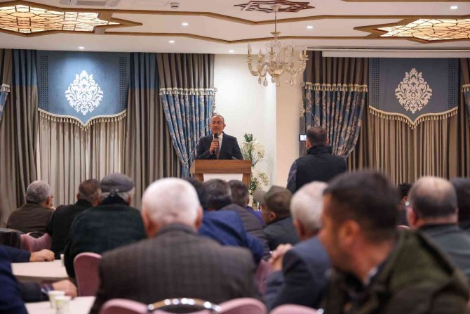 Mustafa Kavuş: “Biz Muhtarlarımızla Aynı Hedefe Koşan Büyük Bir Aileyiz”