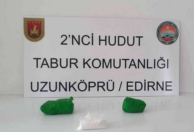 Msb: “Edirne Hudut Hattında Bin 36 Gram Uyuşturucu Ele Geçirildi”