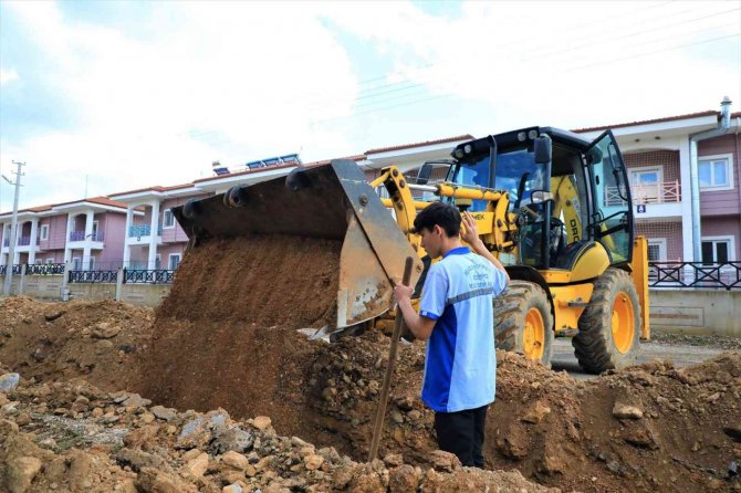 Muski̇, Ortaköy Mahallesi’ne İlave İçme Suyu Hattı Yapıyor