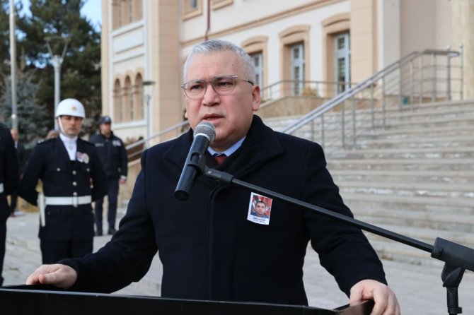 Vefat Eden Polis Memuru İçin Tören Düzenlendi