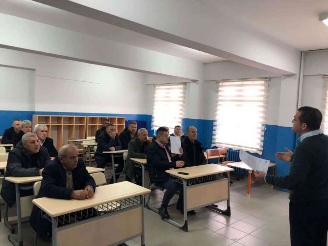 Ergeneli Muhtarlar Yeniden Okullu Oldu