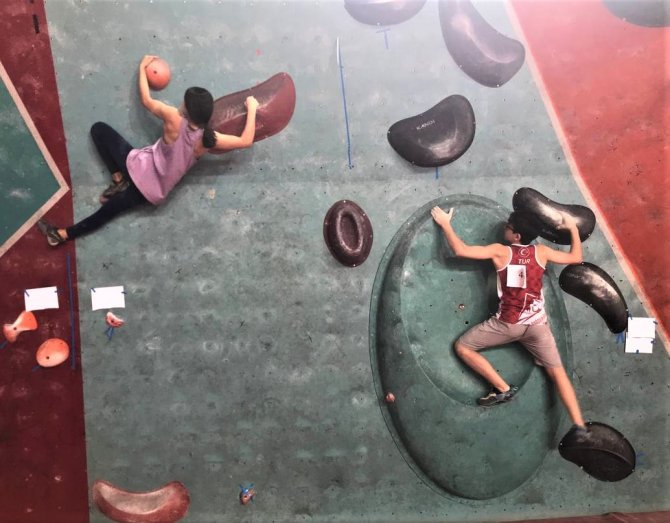 Kısa Kaya Tırmanış İ̇l Şampiyonası Yapıldı