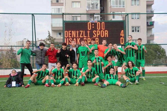 Denizlispor, U15’de Uşakspor’u 4’ledi