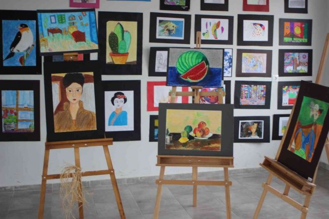 Geleceğin Sanatçıları Eserleriyle Hayranlık Uyandırdı