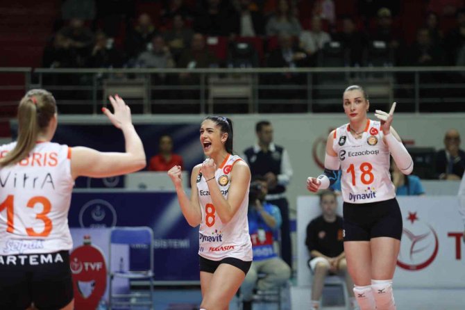 2023 Cev Şampiyonlar Ligi: Eczacıbaşı Dynavit: 3 - Maritza Plovdiv: 0