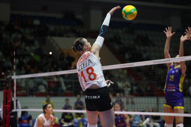 2023 Cev Şampiyonlar Ligi: Eczacıbaşı Dynavit: 3 - Maritza Plovdiv: 0