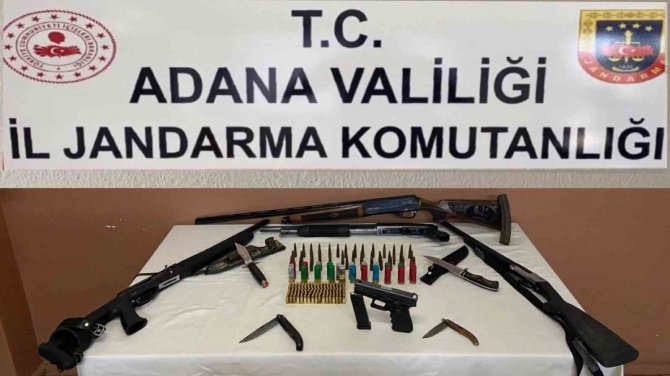 Tufanbeyli Ve Ceyhan’da Silah Operasyonu