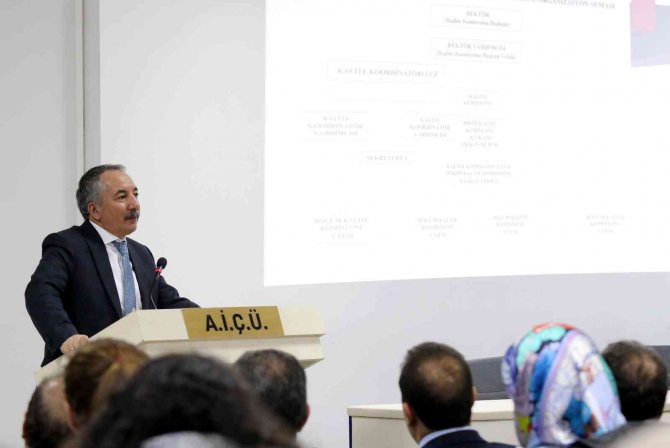 Ai̇çü’de Kalite Güvence Sistemi Değerlendirme Toplantısı Yapıldı