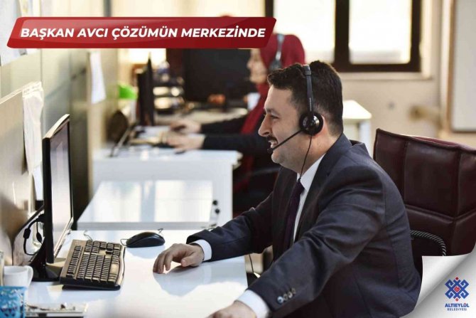 Başkan Avcı Çözümün Merkezinde