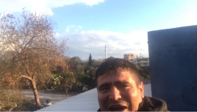 Çifte Gökkuşağını Gören Çiftçi, Heyecanını Belgesel Tadında Aktardı