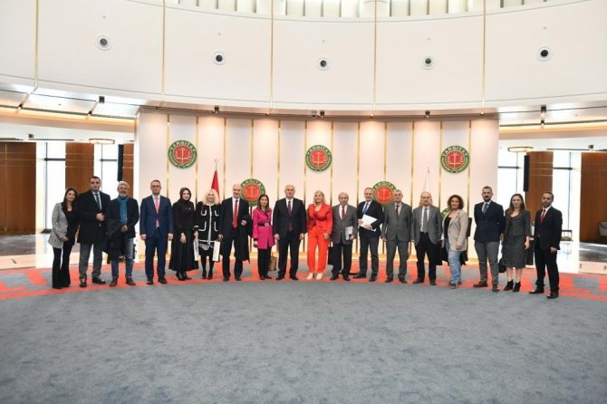Yargıtay Başkanı Akarca, Basın Mensuplarıyla Bir Araya Geldi