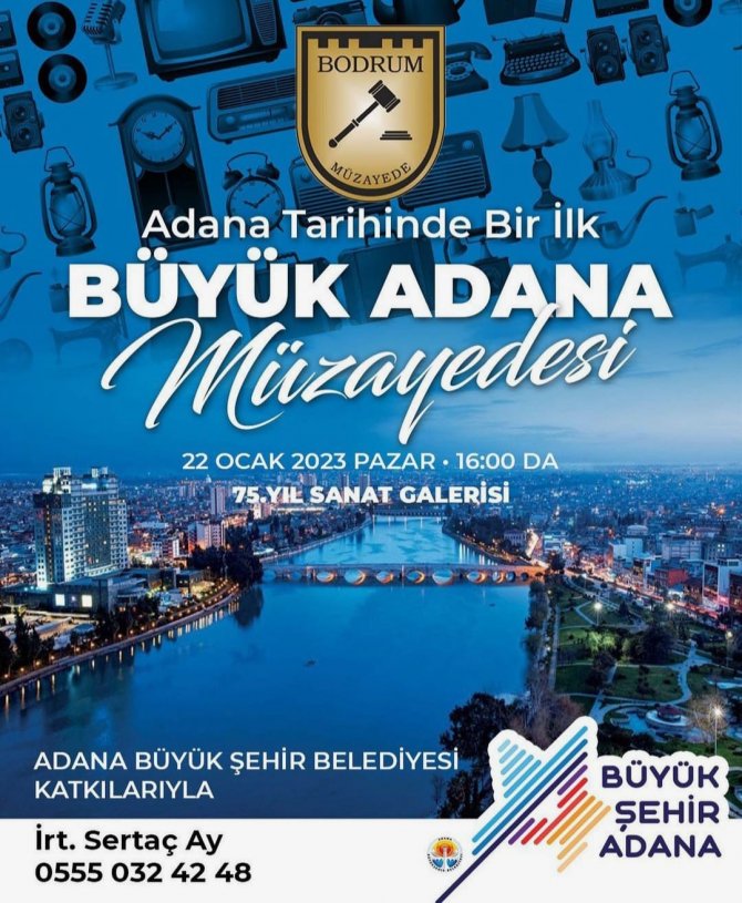 Adana Tarihinde İlk Müzayedesine Hazırlanıyor