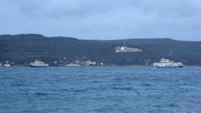 Lodos Fırtınası Nedeniyle Bozcaada Ve Gökçeada’ya Tüm Feribot Seferleri İptal Edildi