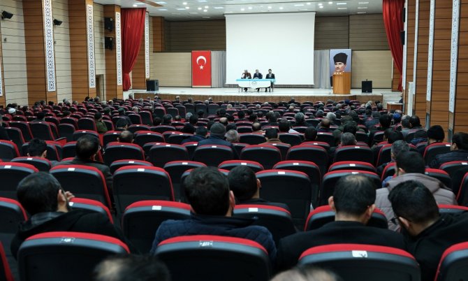 Erzincan Müftülüğünün Ocak Ayı Mutat Personel Toplantısı Yapıldı