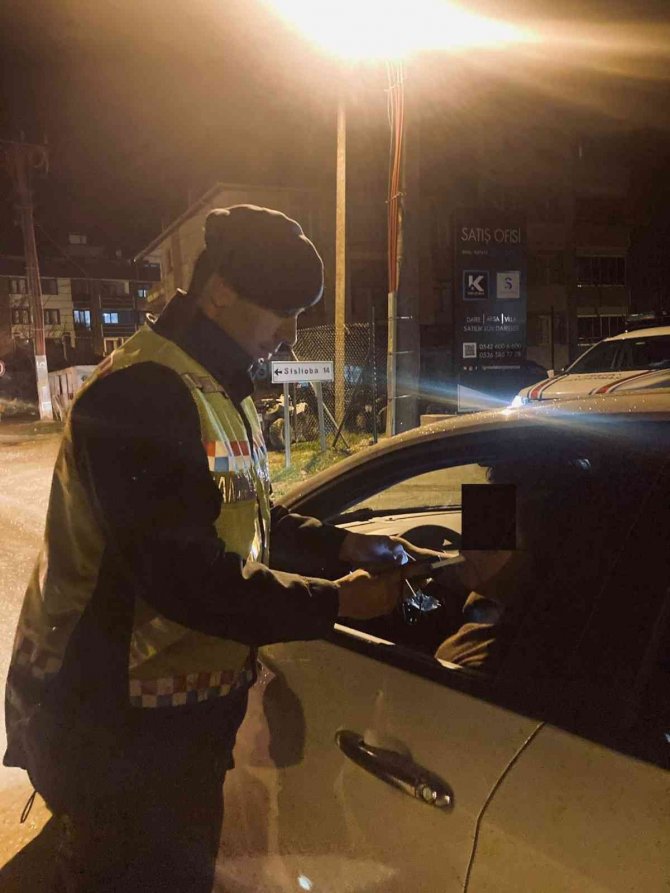 Kırklareli’nde Alkol Denetimi: 68 Sürücüye Ceza