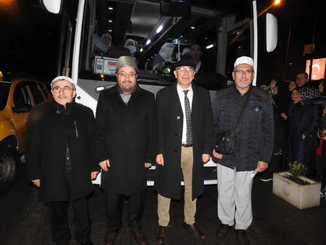 Kırklareli’de Umre Yolcuları Dualarla Uğurlandı