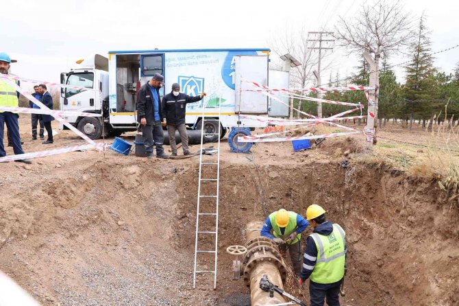 Başkan Altay: “Bir Yılda 402,5 Kilometre Su Şebekesi Yaptık”