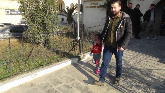 Adıyaman’da Bir Çocuğu Kaçıran Zanlı Polis Merkezine Götürüldü