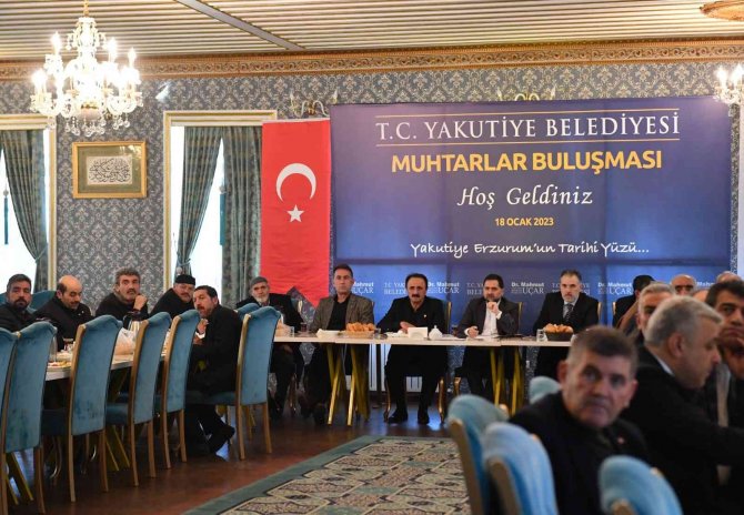 Başkan Uçar Muhtarlarla Buluştu