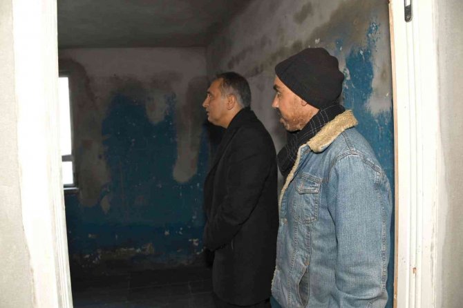 Vali Çuhadar, Kanser Hastası İçin Yaptırılan Evi İnceledi