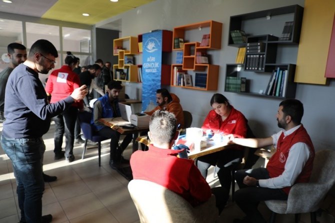Ağrı Gsi̇m’den Kan Bağış Kampanyasına Destek