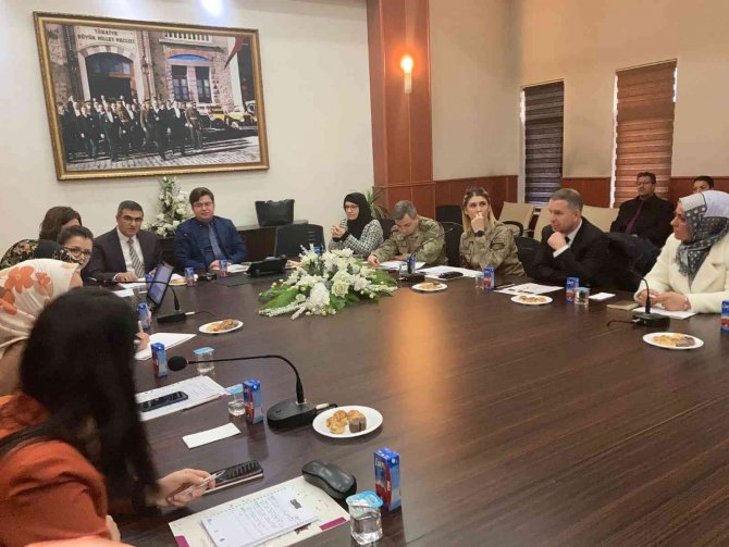 Erzurum’da Kadına Yönelik Şiddetle Mücadele İl Eylem Planı Toplantısı