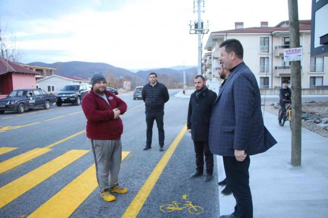 Akyazı’nın Sokakları Güzelleşmeye Devam Ediyor