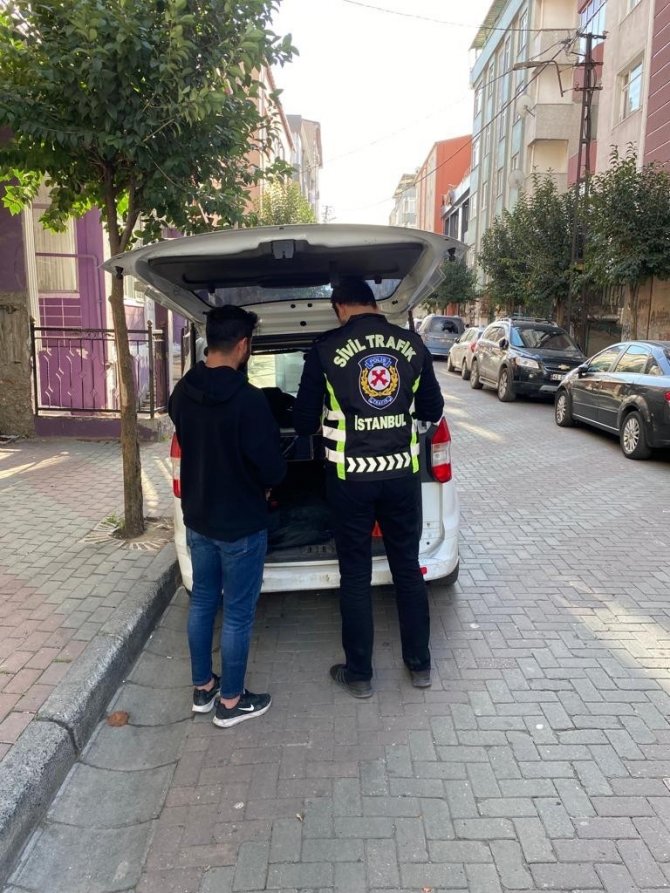 Başakşehir’de Ambulansa Yol Vermeyen Sürücü Yakalandı
