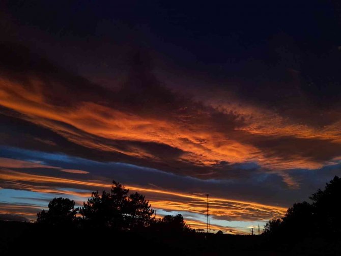 Bilecik’te Muhteşem Doğa Olayı