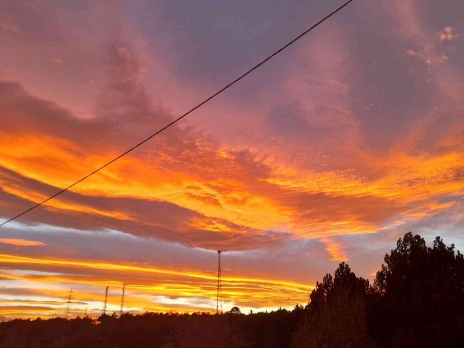 Bilecik’te Muhteşem Doğa Olayı